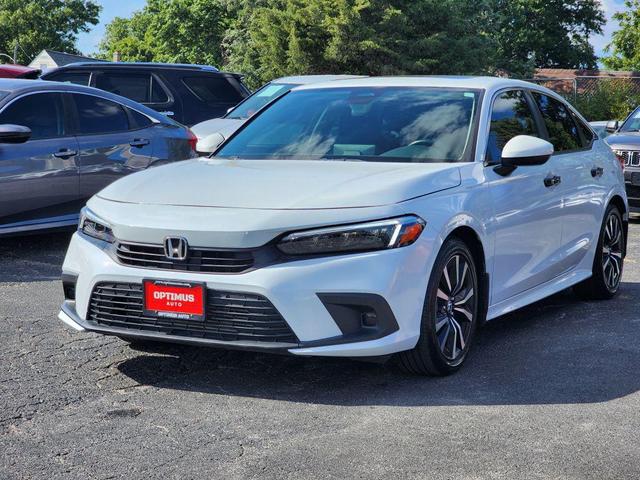 Photo of 2022 Platinum White Pearl Honda Civic