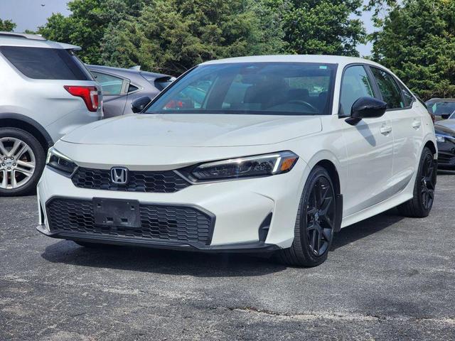 Photo of 2025 Platinum White Pearl Honda Civic