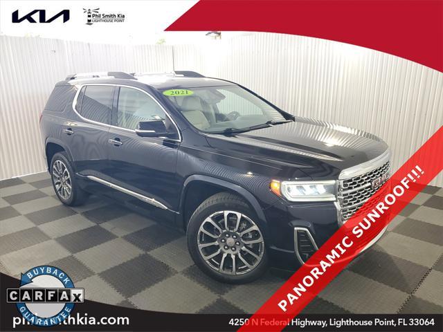 Photo of 2021 Midnight Blue Metallic GMC Acadia