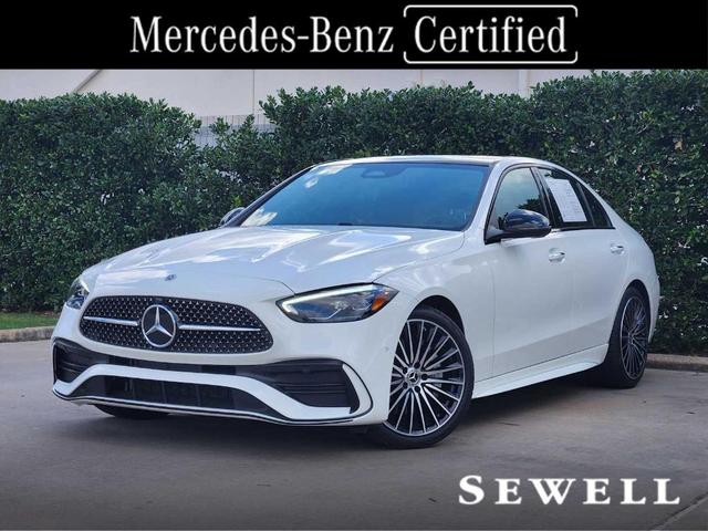 Photo of 2025 Polar White Mercedes-Benz C-Class