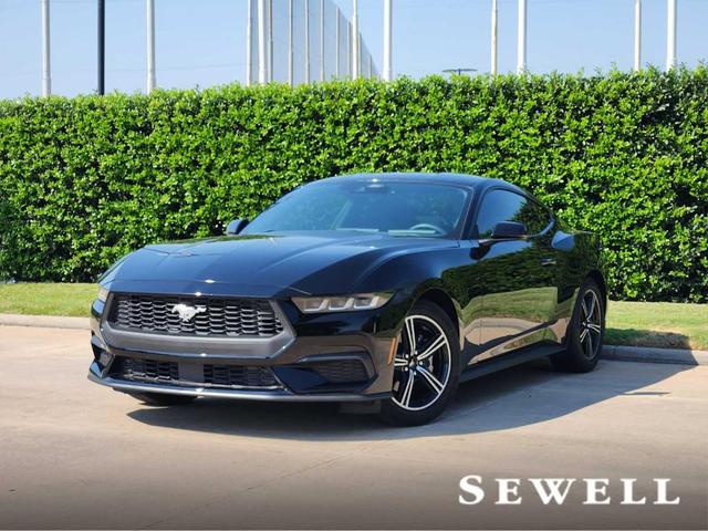 Photo of 2025 Shadow Black Ford Mustang