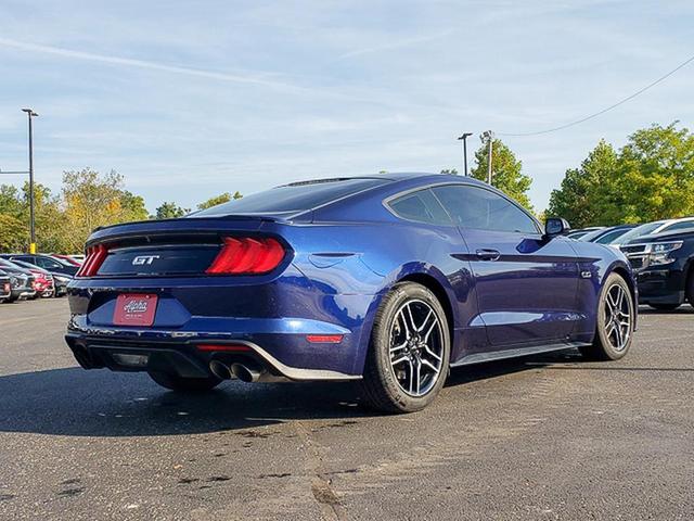 Photo of 2018 Kona Blue Ford Mustang