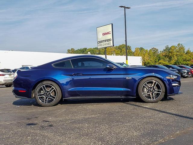 Photo of 2018 Kona Blue Ford Mustang