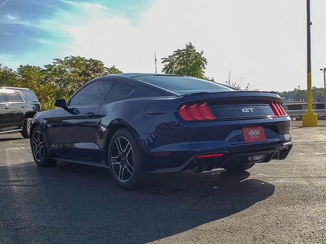 Photo of 2018 Kona Blue Ford Mustang