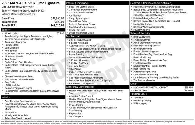 Photo of 2025 Machine Gray Mazda CX-5