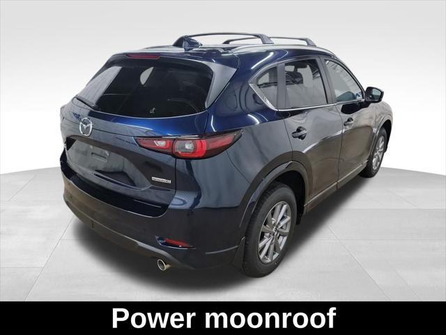 Photo of 2025 Deep Crystal Blue Mica Mazda CX-5