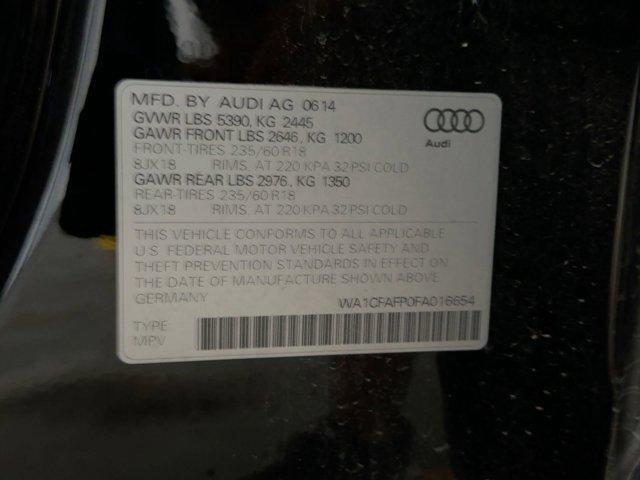 Photo of 2015 Black Audi Q5