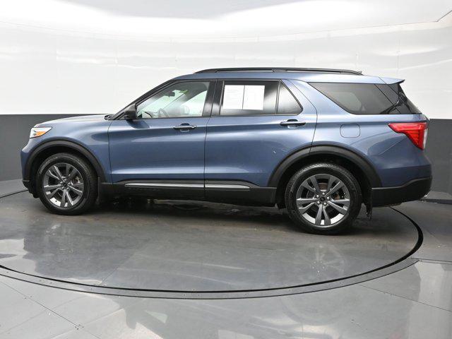 Photo of 2021 Blue Ford Explorer
