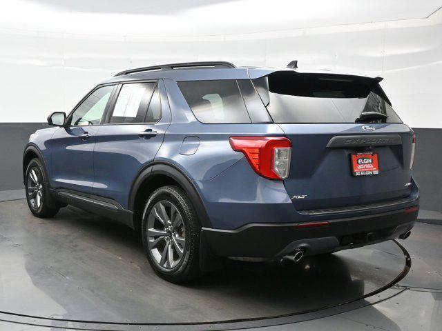 Photo of 2021 Blue Ford Explorer
