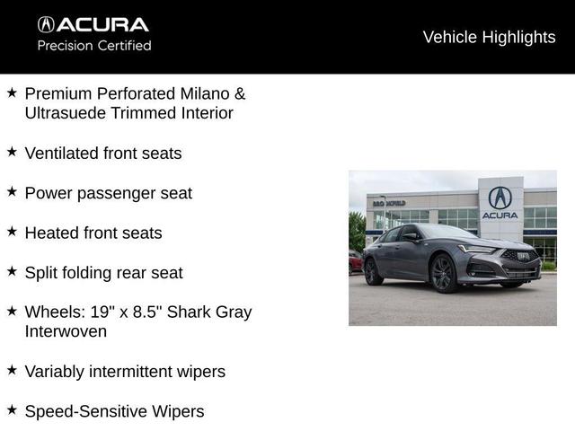 Photo of 2023 Modern Steel Metallic Acura TLX