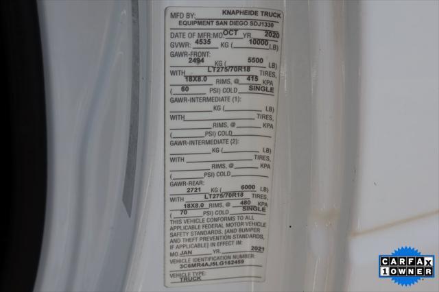 Photo of 2020 Bright White Clearcoat RAM 2500