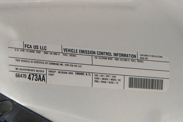 Photo of 2022 Bright White Clearcoat RAM 2500