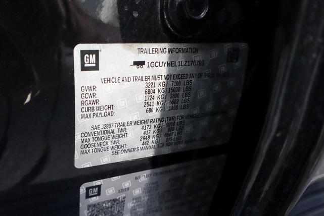 Photo of 2020 Black Chevrolet Silverado 1500