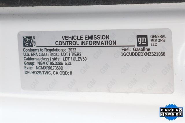 Photo of 2022 Summit White Chevrolet Silverado 1500