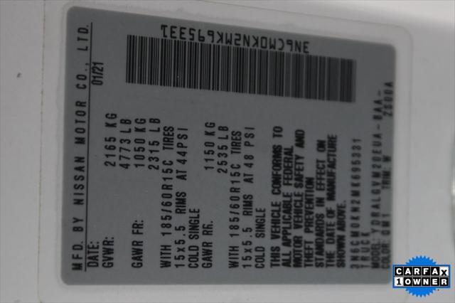 Photo of 2021 Fresh Powder Nissan NV200