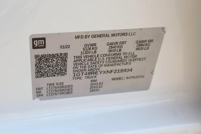 Photo of 2022 Summit White GMC Sierra 2500