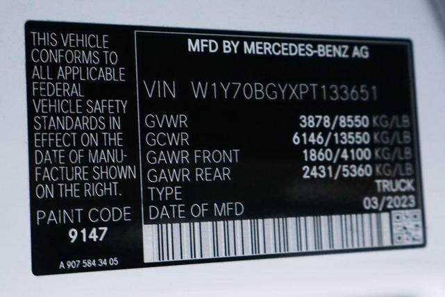 Photo of 2023 White Mercedes-Benz Sprinter 1500