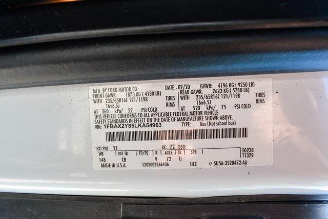 Photo of 2020 Oxford White Ford Transit-350