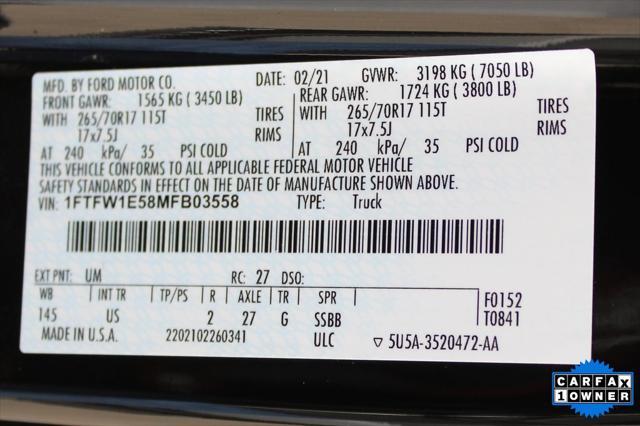 Photo of 2021 Black Metallic Ford F-150