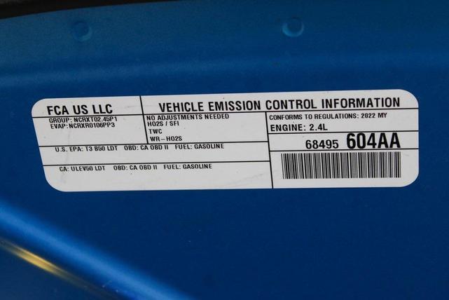Photo of 2022 Laser Blue Pearlcoat Jeep Compass