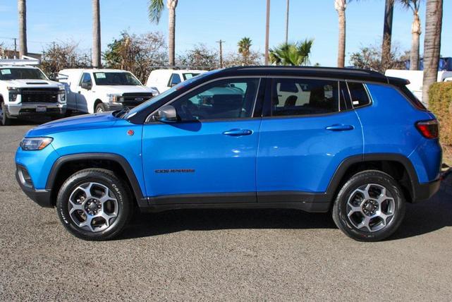 Photo of 2022 Laser Blue Pearlcoat Jeep Compass