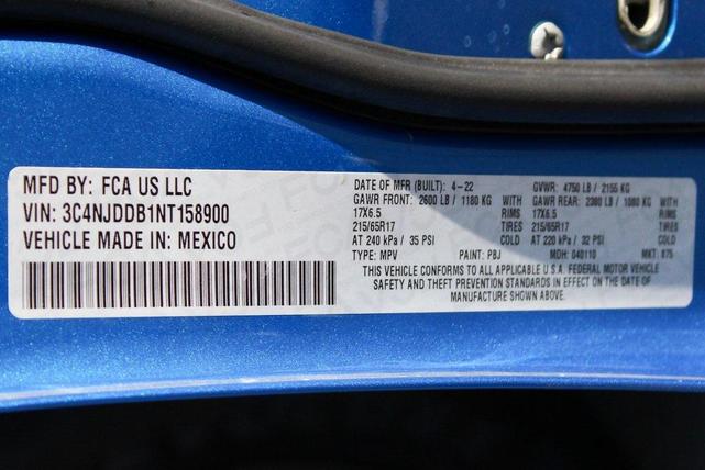 Photo of 2022 Laser Blue Pearlcoat Jeep Compass