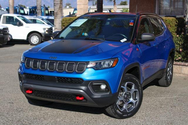 Photo of 2022 Laser Blue Pearlcoat Jeep Compass