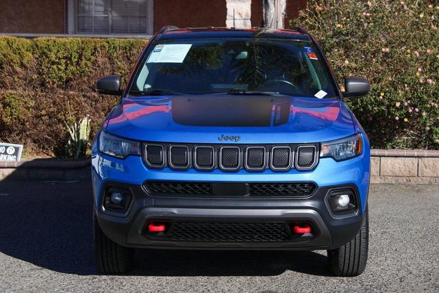 Photo of 2022 Laser Blue Pearlcoat Jeep Compass