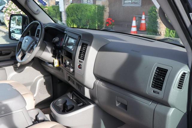 Photo of 2018 Arctic Blue Metallic Nissan NV Passenger NV3500 HD