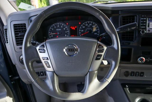 Photo of 2018 Arctic Blue Metallic Nissan NV Passenger NV3500 HD