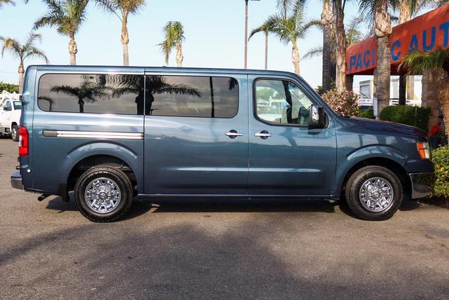 Photo of 2018 Arctic Blue Metallic Nissan NV Passenger NV3500 HD