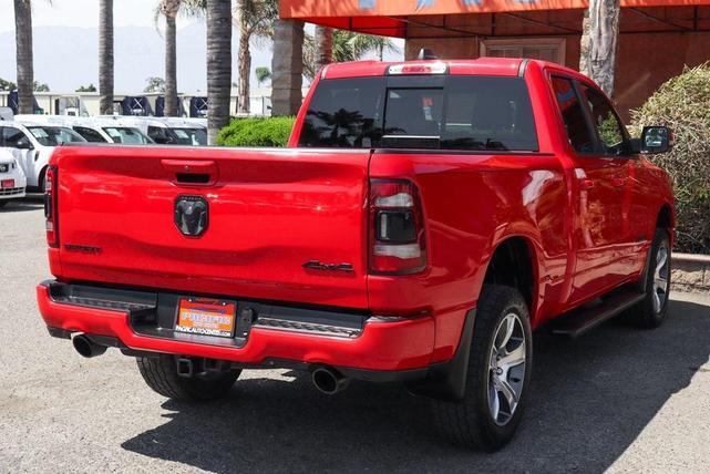 Photo of 2019 Flame Red Clearcoat RAM 1500