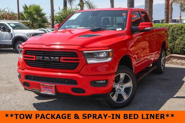 Photo of 2019 Flame Red Clearcoat RAM 1500