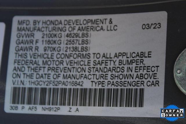 Photo of 2023 Urban Gray Pearl Honda Accord Hybrid