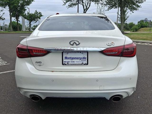 Photo of 2021 Majestic White INFINITI Q50