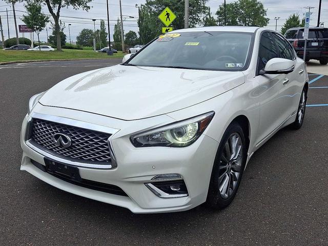 Photo of 2021 Majestic White INFINITI Q50
