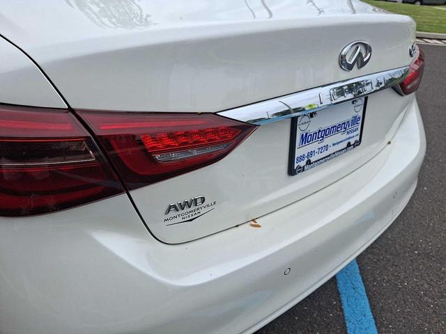 Photo of 2021 Majestic White INFINITI Q50