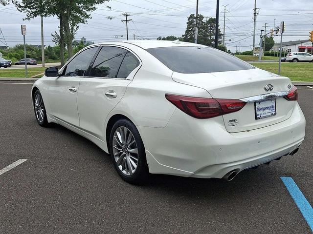 Photo of 2021 Majestic White INFINITI Q50