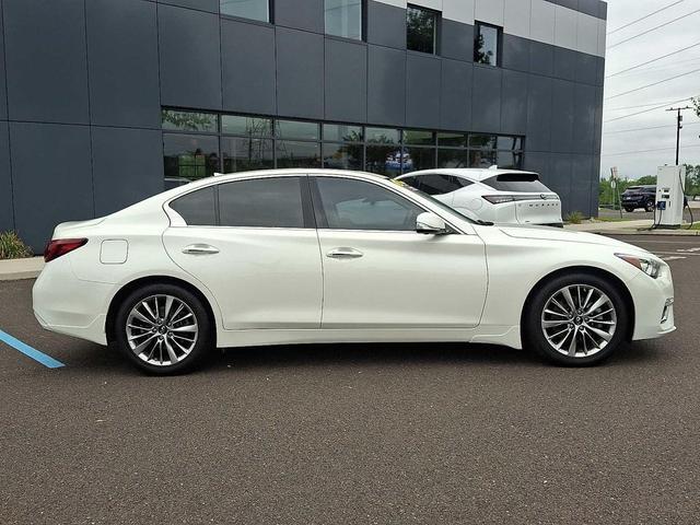 Photo of 2021 Majestic White INFINITI Q50