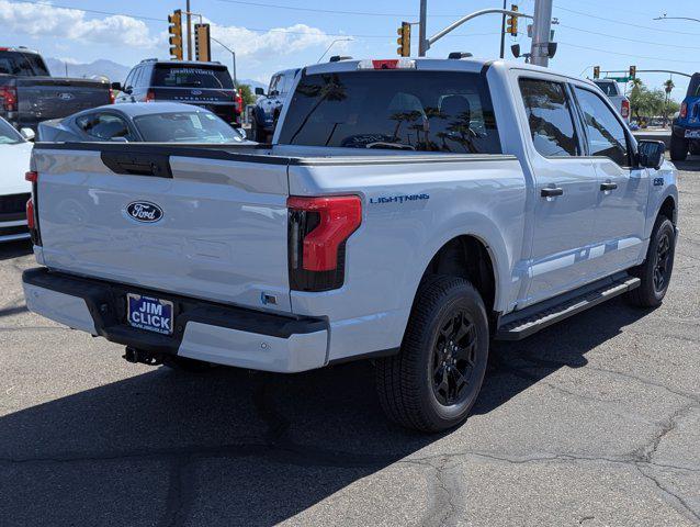 Photo of 2025 Space White Metallic Ford F-150 Lightning