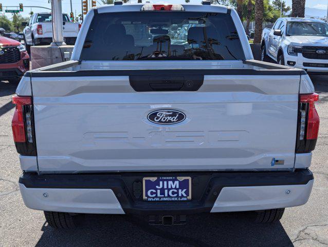 Photo of 2025 Space White Metallic Ford F-150 Lightning