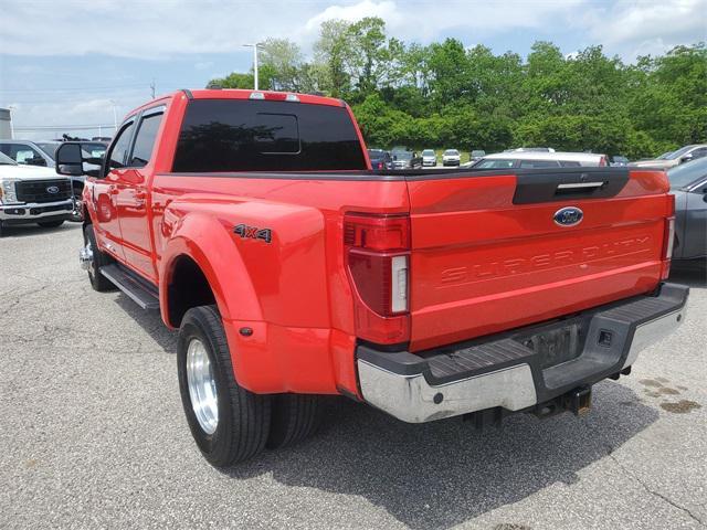 Photo of 2021 Race Red Ford F-350