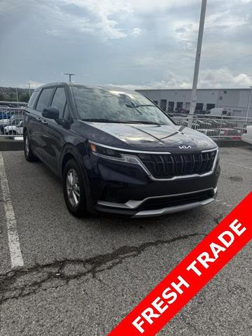 Photo of 2024 Deep Chroma Blue Kia Carnival