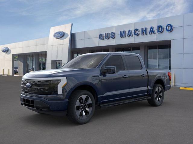 Photo of 2023 Antimatter Blue Metallic Ford F-150 Lightning
