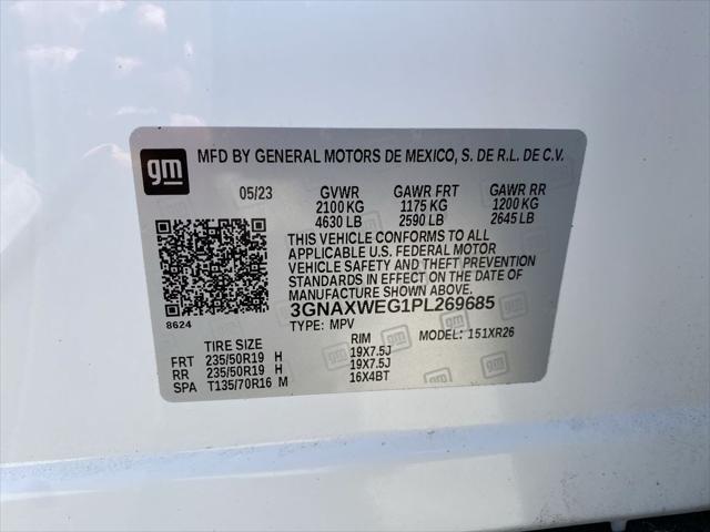 Photo of 2023 Summit White Chevrolet Equinox