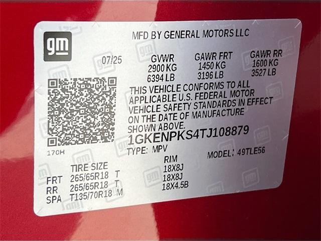 Photo of 2026 Volcanic Red GMC Acadia