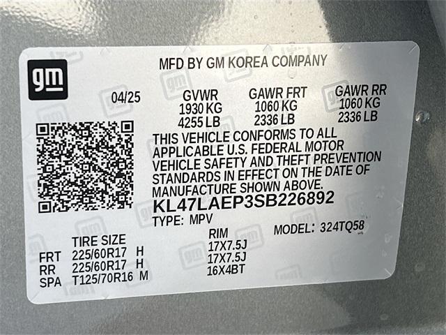 Photo of 2025 Moonstone Gray Metallic Buick Envista