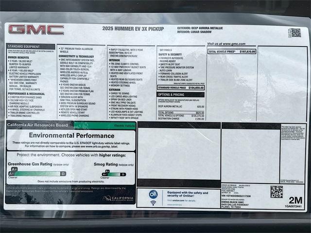 Photo of 2025 Deep GMC HUMMER EV Pickup