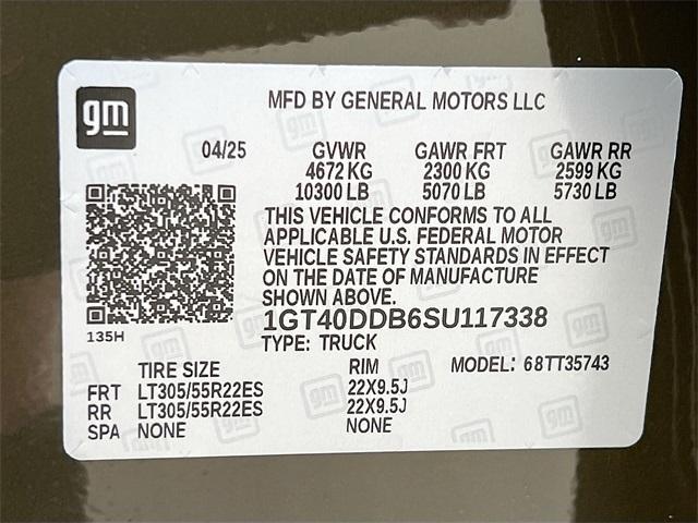 Photo of 2025 Deep GMC HUMMER EV Pickup