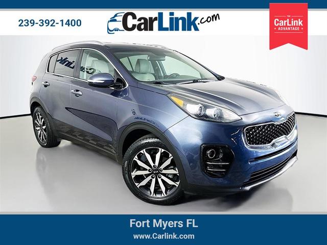 Photo of 2019 Pacific Blue Kia Sportage